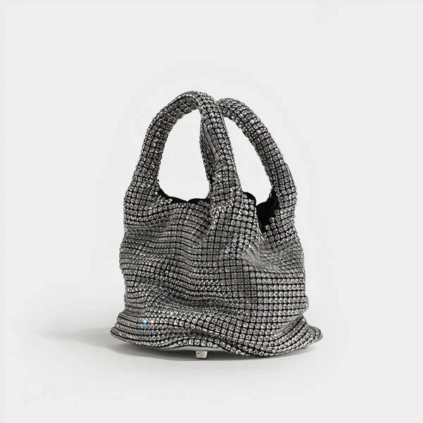 Giarite Brilly Crystal Mini Bag Silver