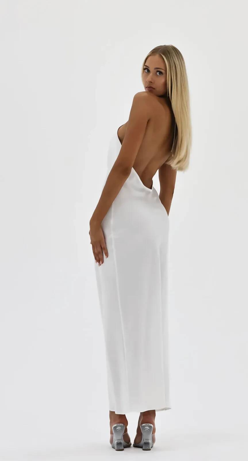 Natalie Rolt Irena Dress White