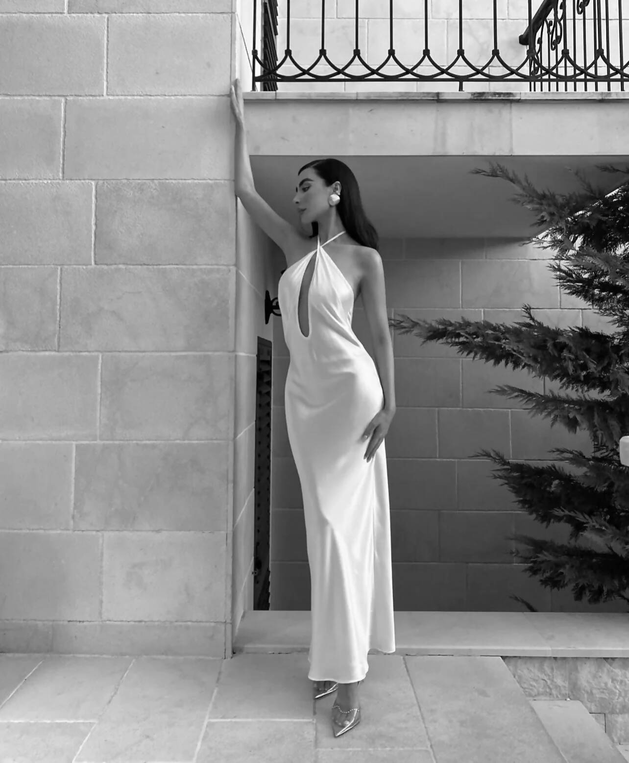 Natalie Rolt Irena Dress White